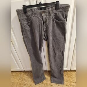 Men's Bloomingdale's Corduroy Pants Grey 34Wx32L